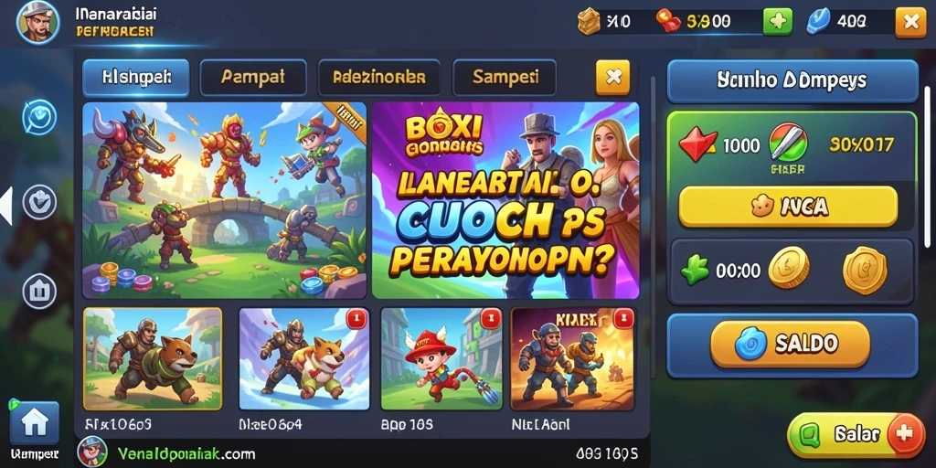 Cuplikan aksi dalam permainan yang mendebarkan.