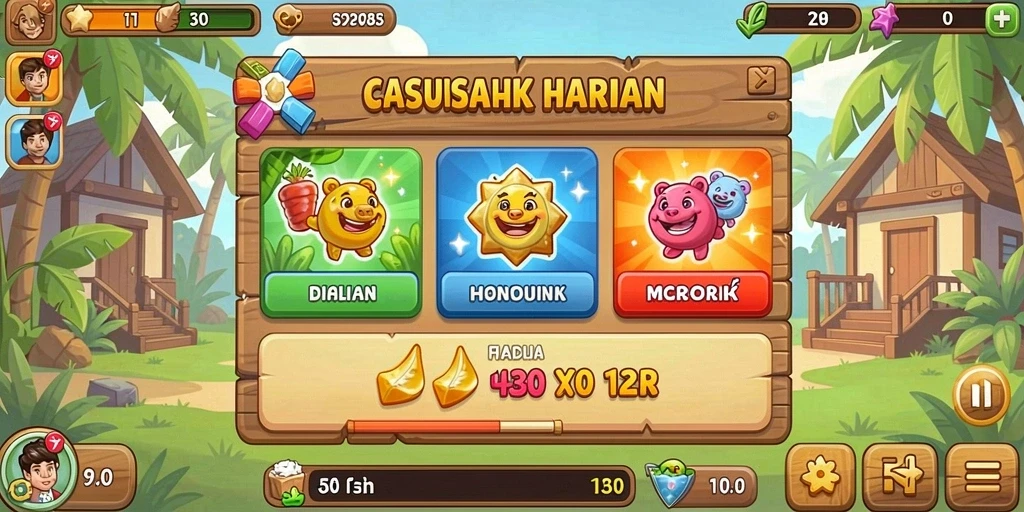 Mode permainan yang seru dan variasi karakter.