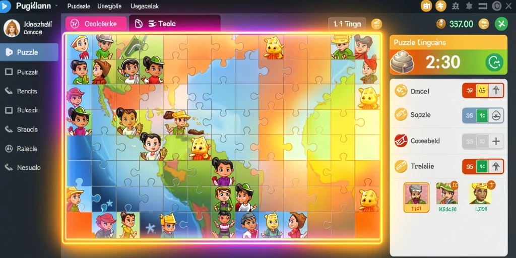 Grafik yang menawan membuat pengalaman bermain semakin seru.