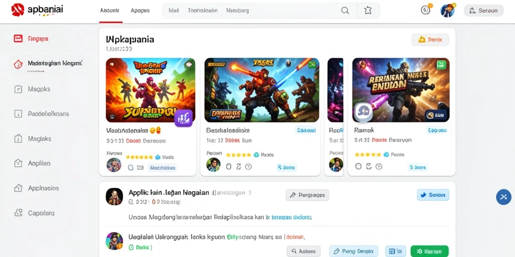 Fitur sosial untuk undang teman bermain bersama.
