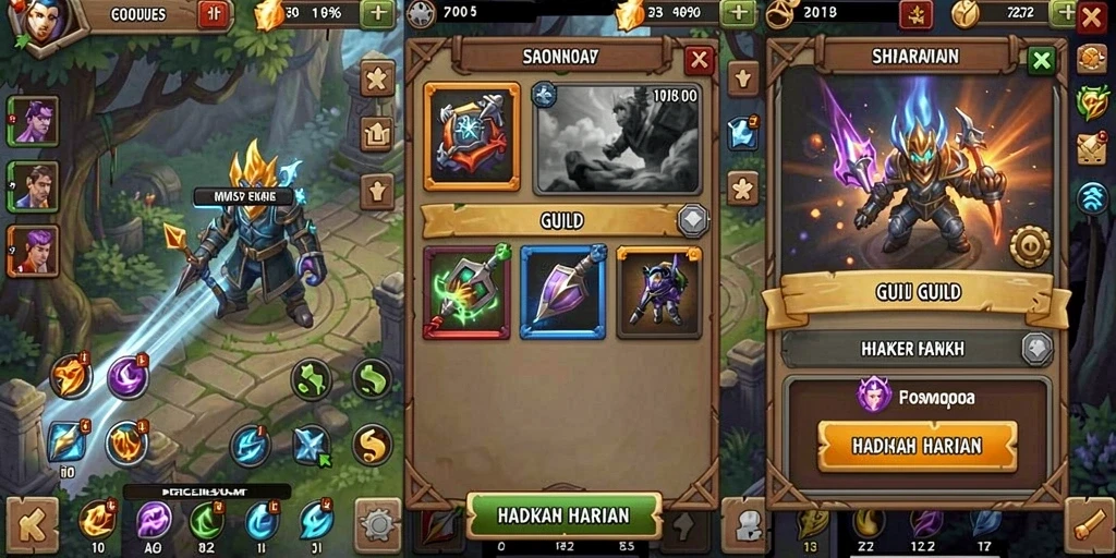 Misi yang beragam dan menantang.