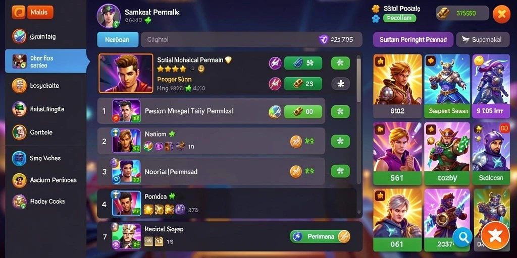 Momen seru dalam mode multiplayer antar pemain.