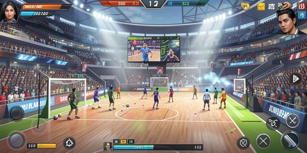 Pengalaman multiplayer yang mengasyikkan bersama teman-teman.