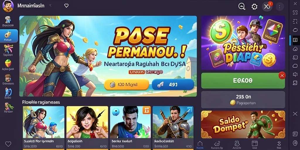 Screenshot fitur taruhan olahraga yang seru.